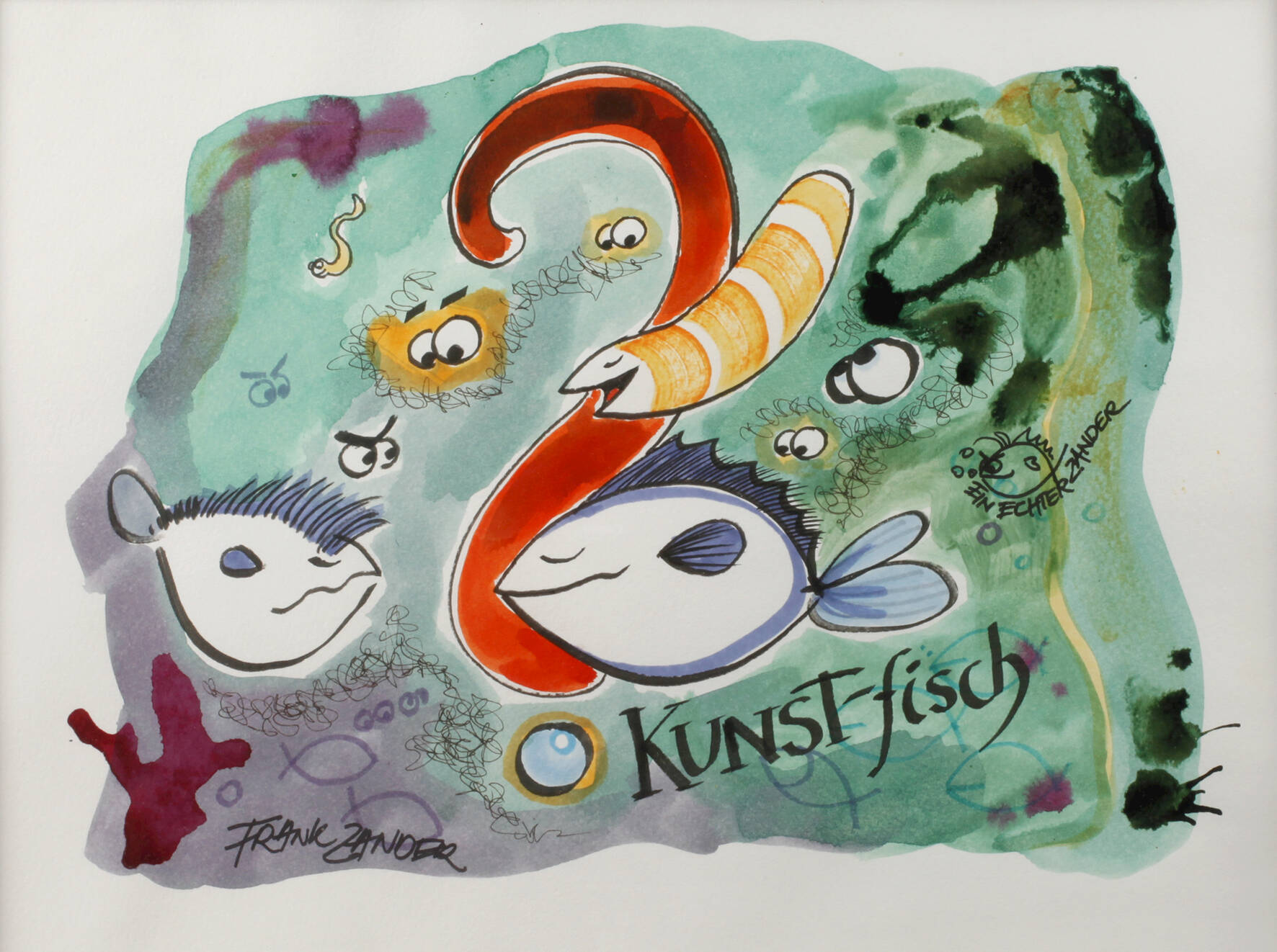 Frank Zander, Kunstfisch