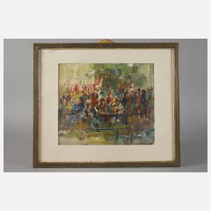 Münchner Biergartenszene