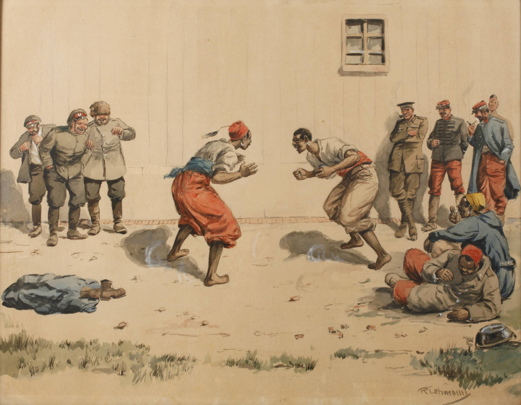 R. Lehmann, Kriegsgefangenenlager