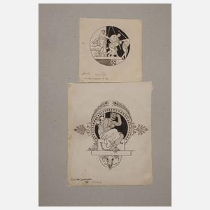 Prof. Carl Gehrts, Sammlung Illustrationen