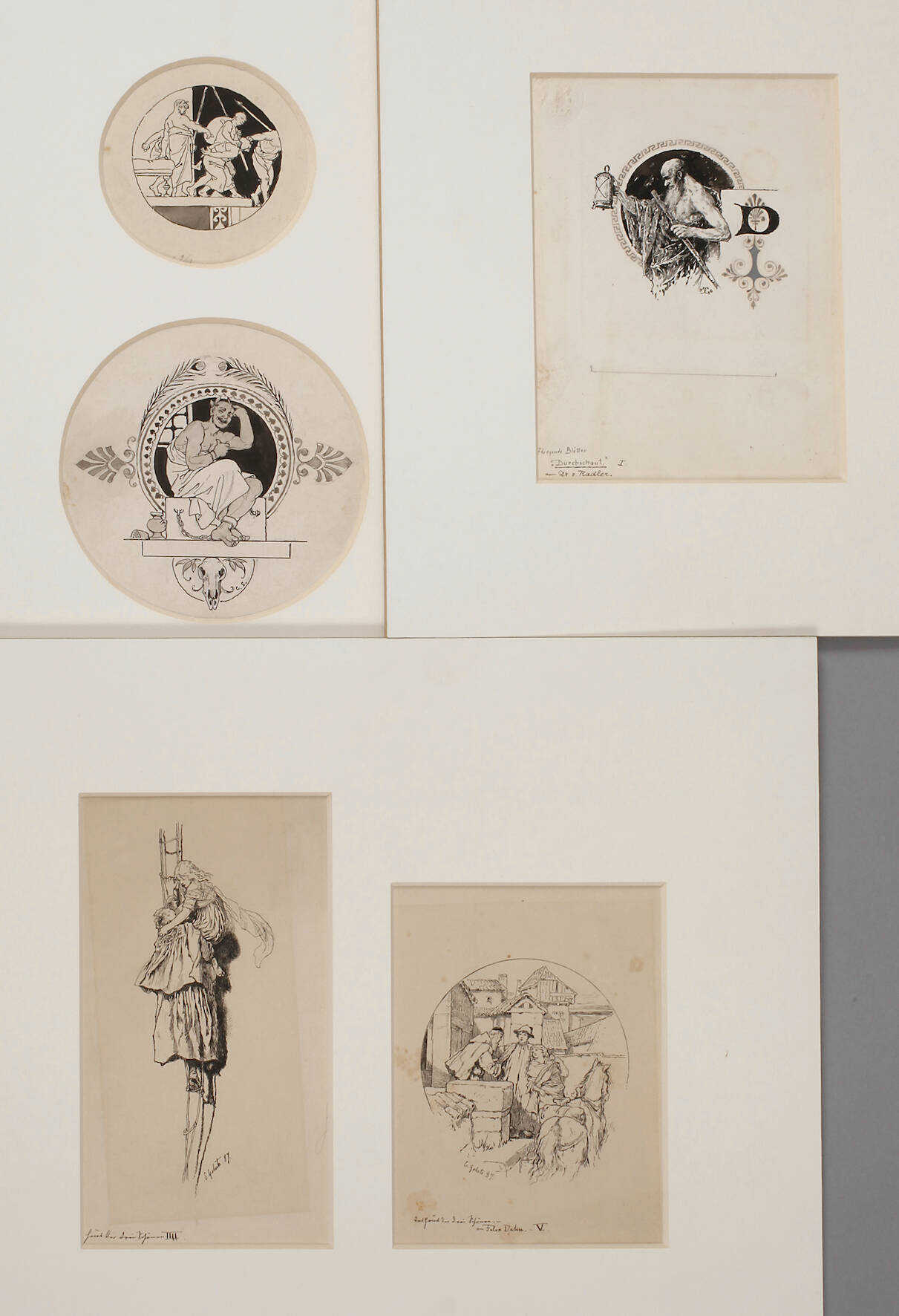 Prof. Carl Gehrts, Sammlung Illustrationen