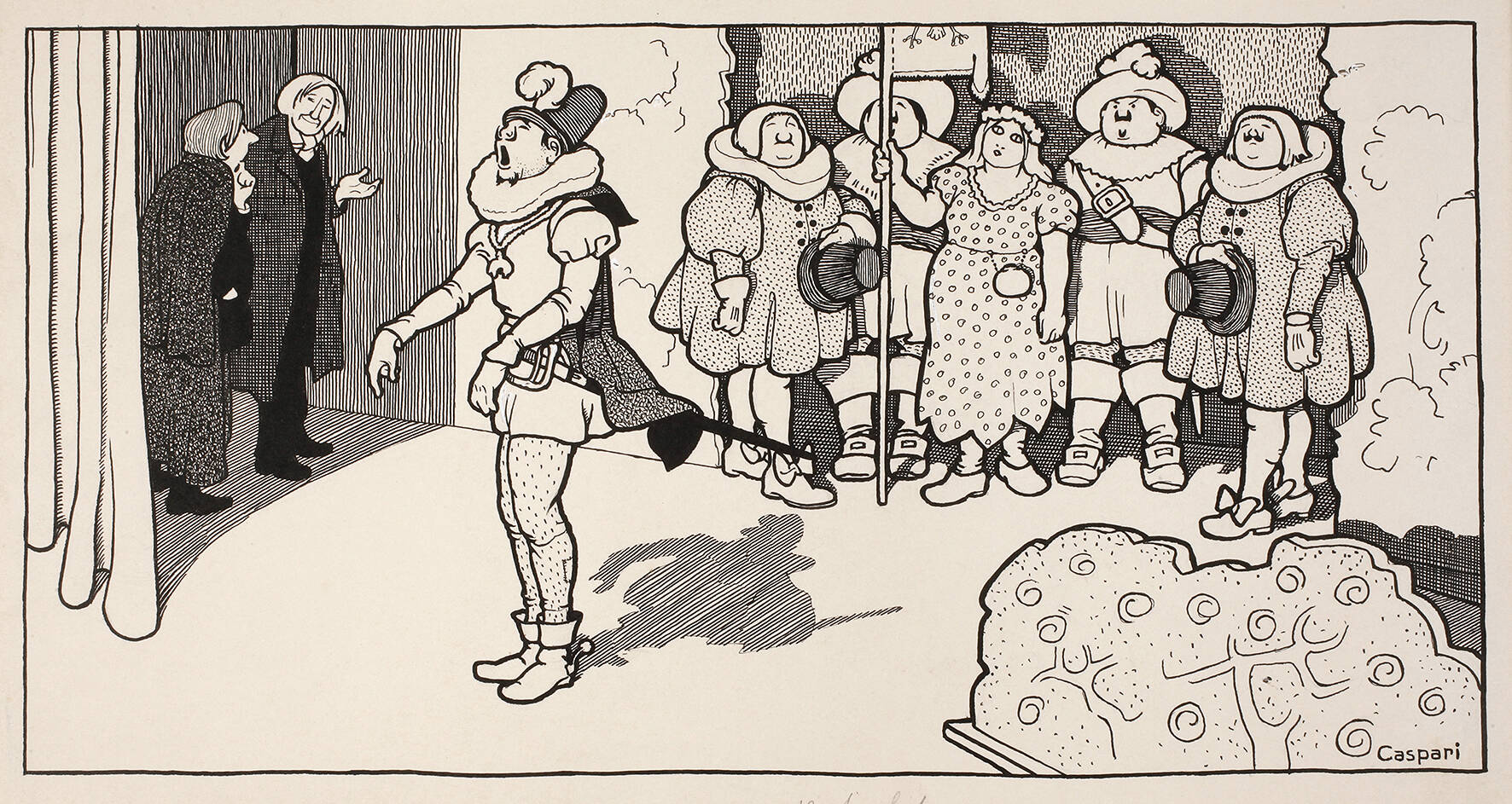 Walther Caspari, "Sein Solo"