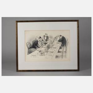 Theodor Grätz, Zeichnung