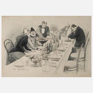 Theodor Grätz, Zeichnung