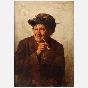 Hugo Kotschenreiter, Alter Pfeifenraucher