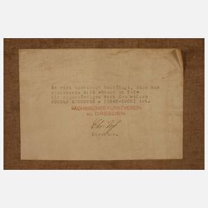 Rudolf Schuster attr., "Busch im Tal"