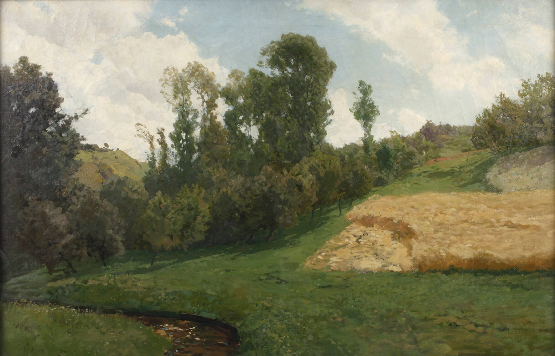 Rudolf Schuster attr., "Busch im Tal"