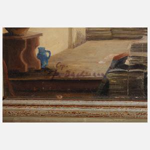 Paul Bachmann, "Der Kaktusliebhaber" nach Spitzweg