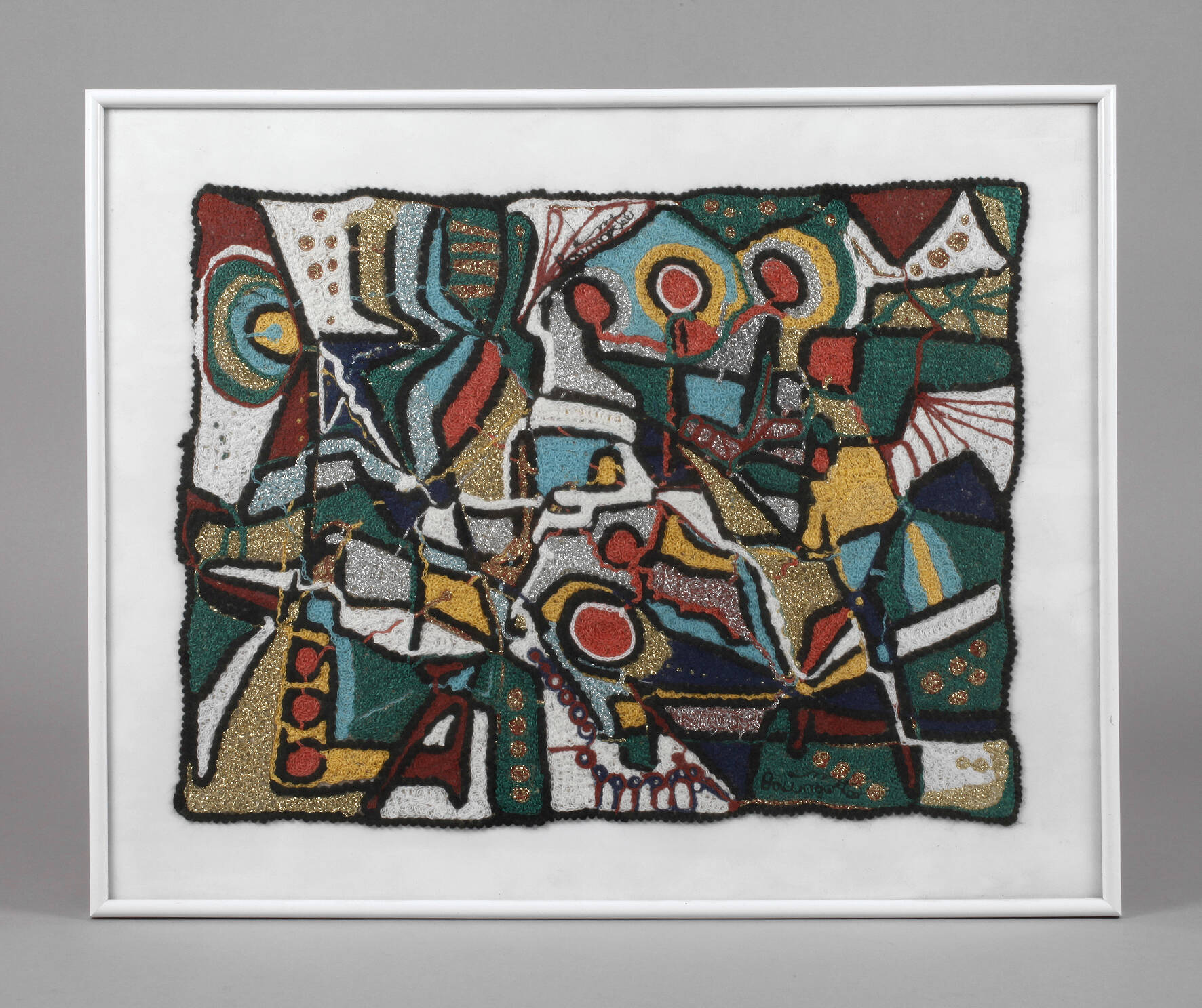 Günter Baumgärtel, Abstrakte Komposition