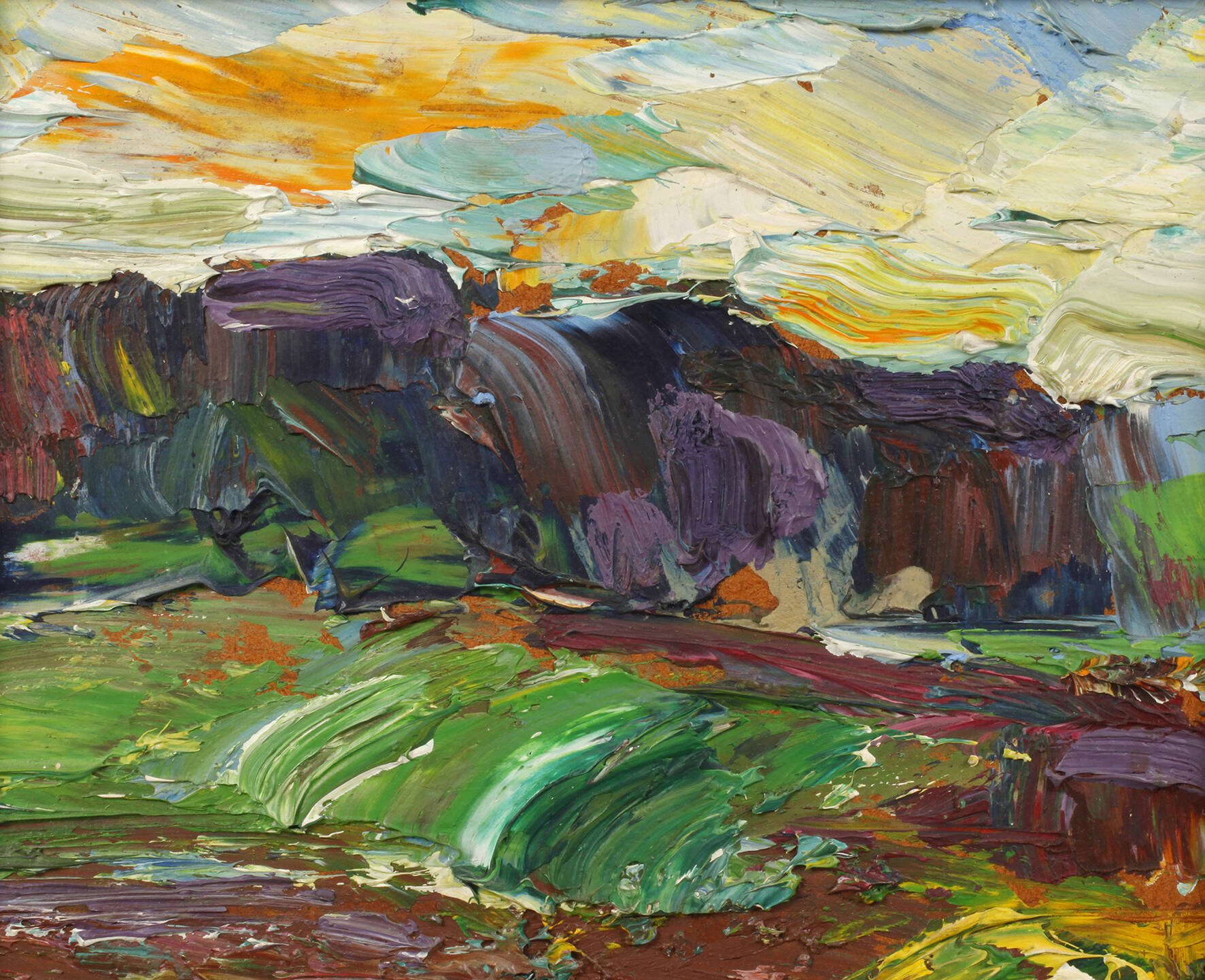 Fredo Bley, Landschaftsstudie