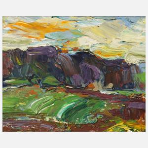 Fredo Bley, Landschaftsstudie