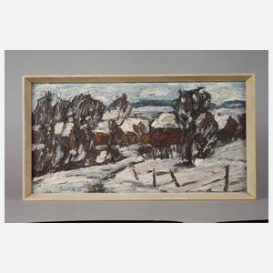 Fredo Bley, "Vogtländisches Dorf"