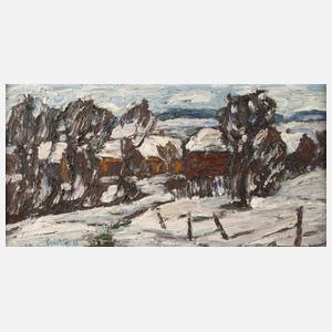 Fredo Bley, "Vogtländisches Dorf"