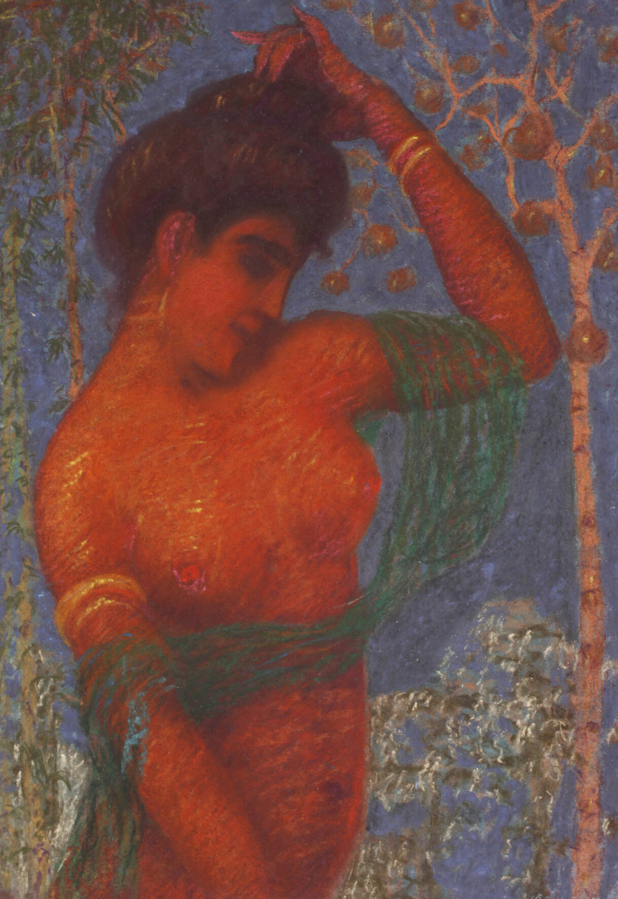 Walther Gasch, Stehender Damenakt