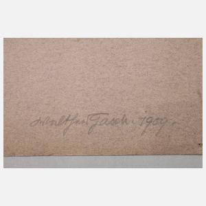 Walther Gasch, Stehender nackter Mann