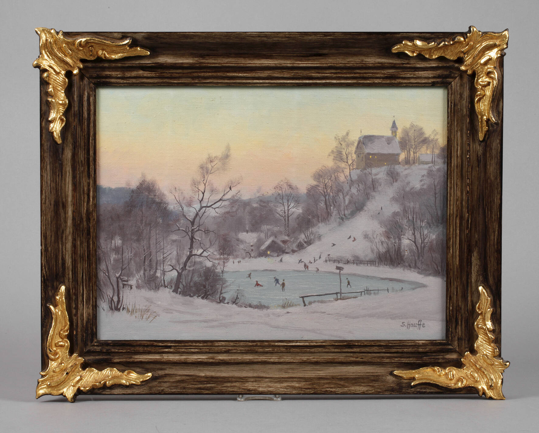 Siegfried Hauffe, Jößnitz im Winter