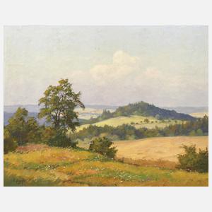 Siegfried Hauffe, Vogtländische Sommerlandschaft