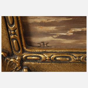 Johannes Hegner, Plauenansicht mit Nonnenturm