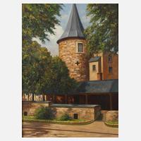 Johannes Hegner, Plauenansicht mit Nonnenturm111