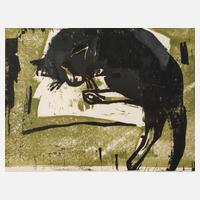 Heinz Tetzner, Schlafende Katze111