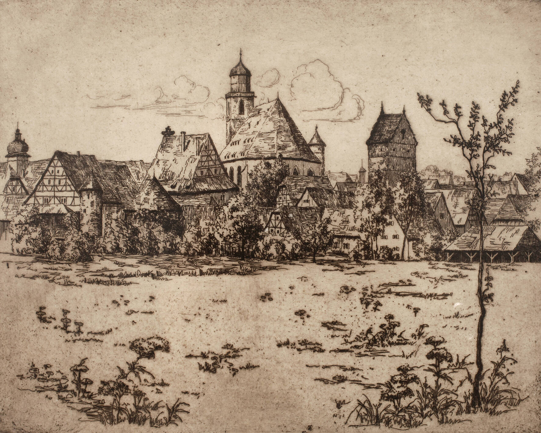 Minni Herzing, "Dinkelsbühl"