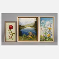 Minni Herzing, Drei Ölgemälde111