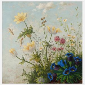 Minni Herzing, Wiesenblumenstillleben