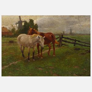 Franz Hochmann, "Holländische Viehweide"