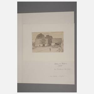 Prof. Ludwig von Hofmann attr., Gehöft