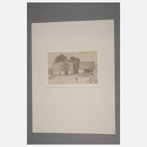 Prof. Ludwig von Hofmann attr., Gehöft