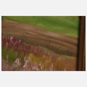 Hermann Richard Otto Knothe, Landschaft bei Gettengrün