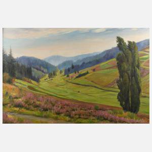 Hermann Richard Otto Knothe, Landschaft bei Gettengrün