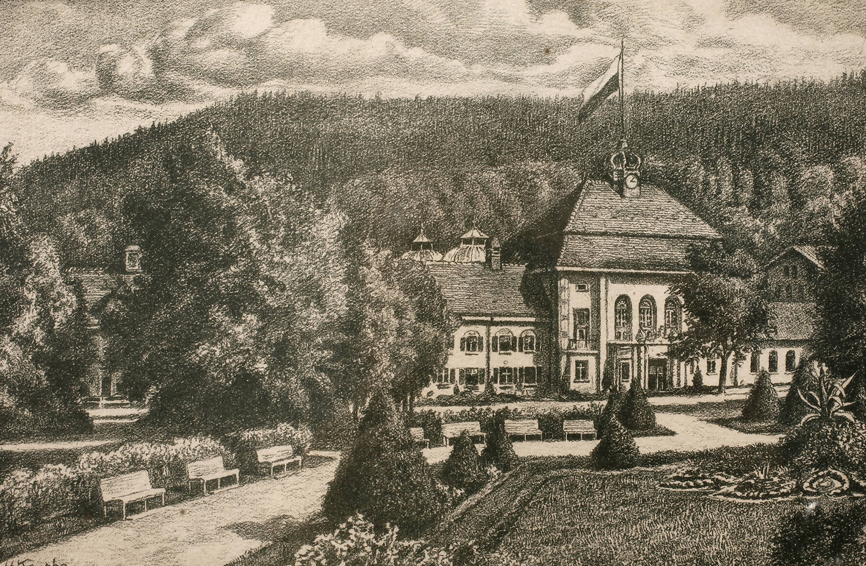 Hermann Richard Otto Knothe, "Albertbad Bad Elster"