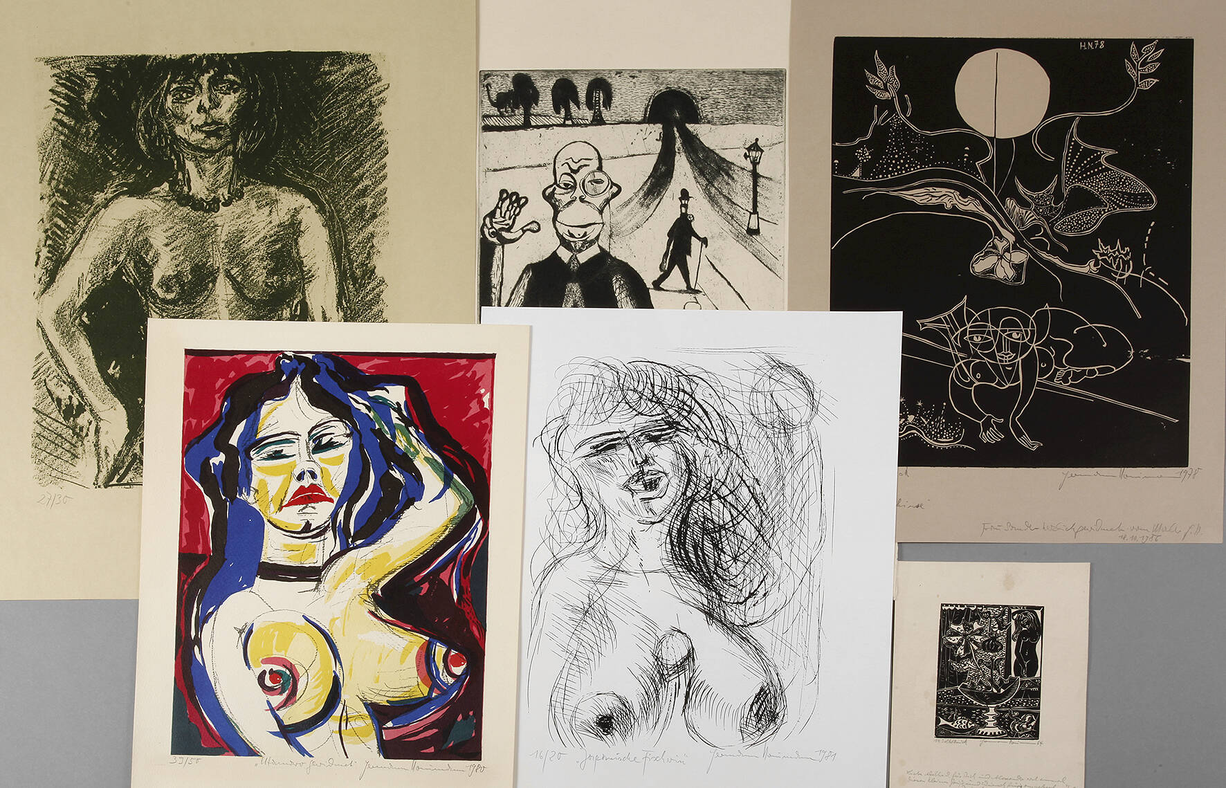 Hermann Naumann, Sammlung Druckgraphiken