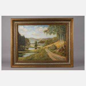 Erich Rother, Vogtländische Sommerlandschaft