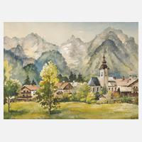 Adolf Sachs, Dorf im Gebirge111