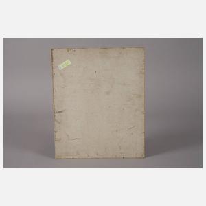 Hans Sachs attr., Baumgruppe am Hang