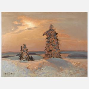 Richard Sachs, Winterlandschaft