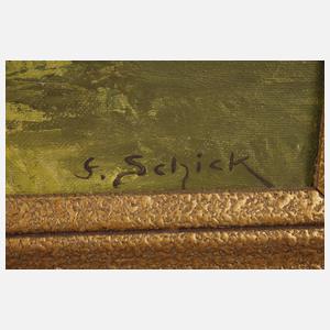 Friedrich Schick, Blick nach Frauenchiemsee