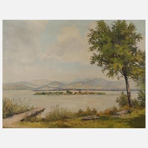 Friedrich Schick, Blick nach Frauenchiemsee