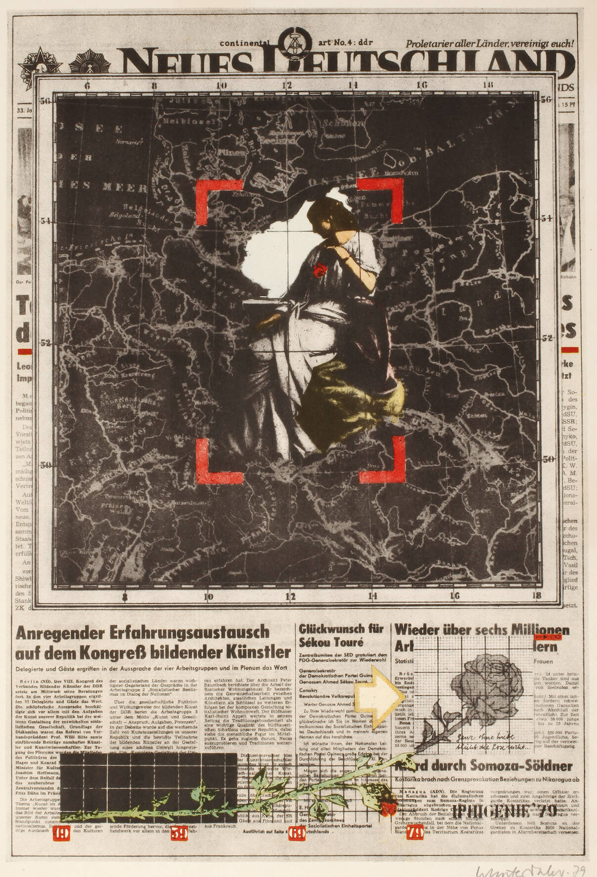 Prof. Jürgen Schieferdecker, Politische Grafik