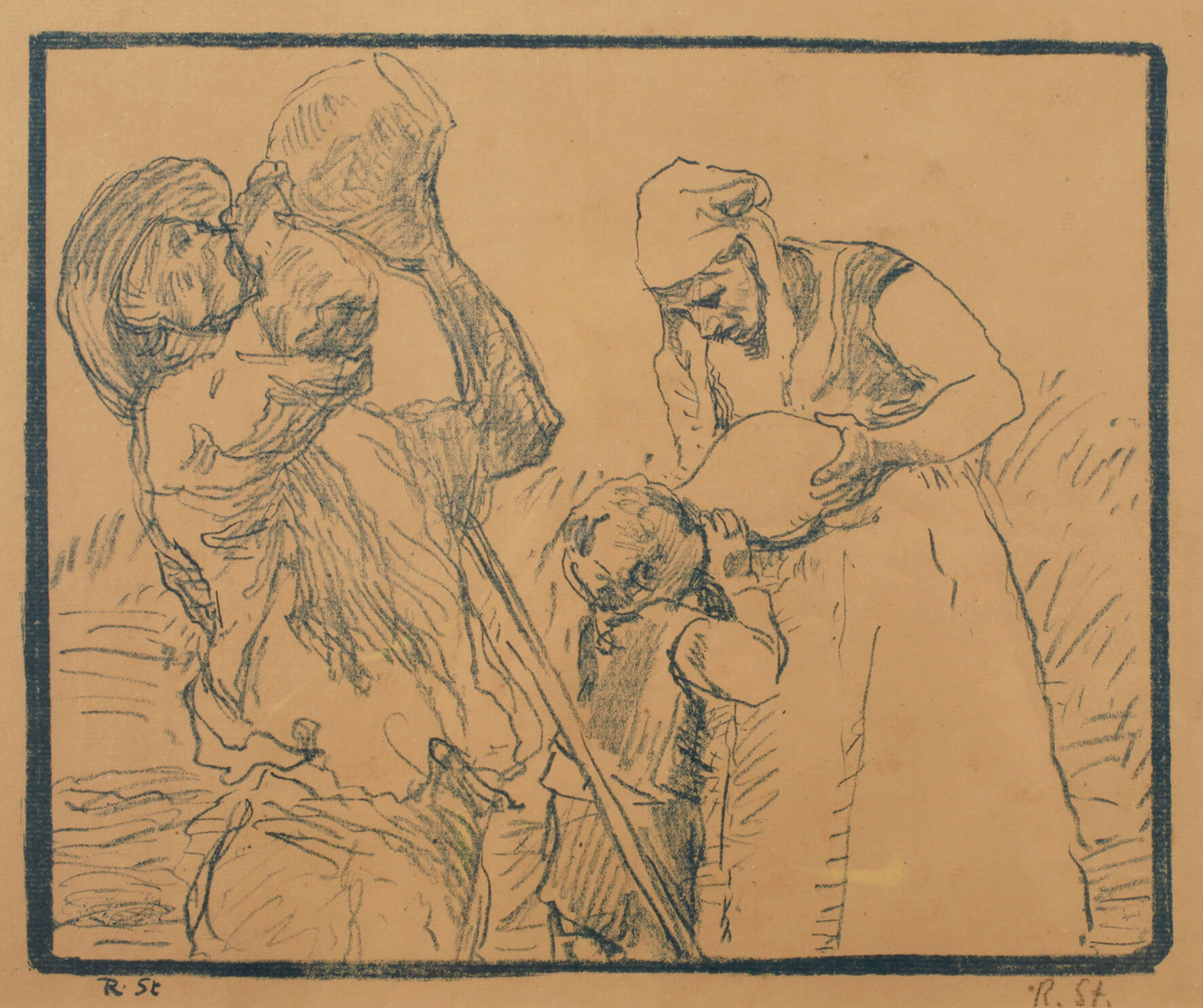 Prof. Robert Sterl, Arbeitspause