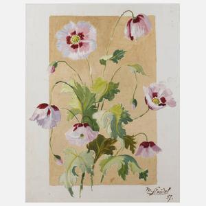 Max Steudel, Blühender Mohn