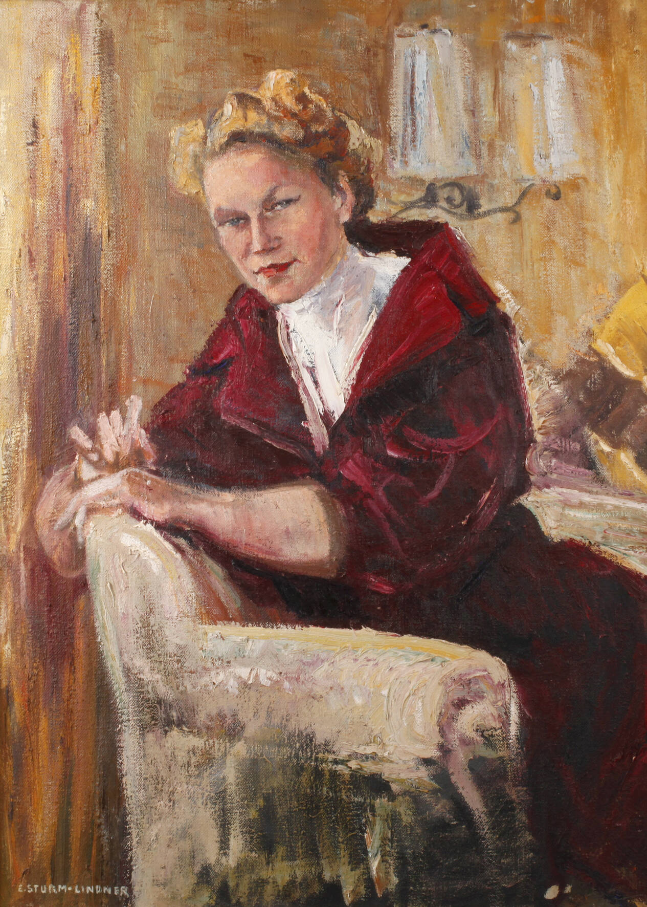 Elsa Sturm-Lindner, Damenportrait