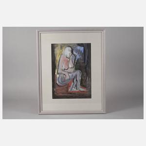 Heinz Tetzner, Sitzender Akt