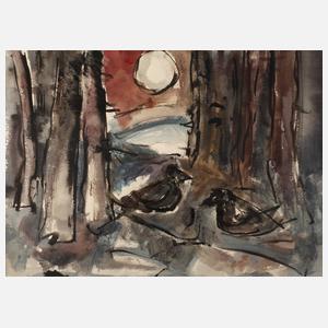 Heinz Tetzner, Vögel im Wald