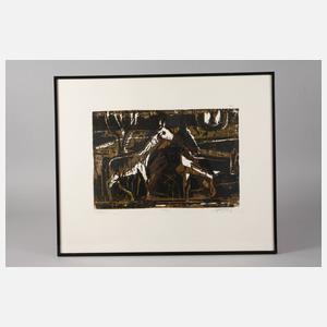 Heinz Tetzner, Pferde