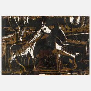 Heinz Tetzner, Pferde