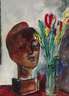 Heinz Tetzner, Tulpen mit Büste