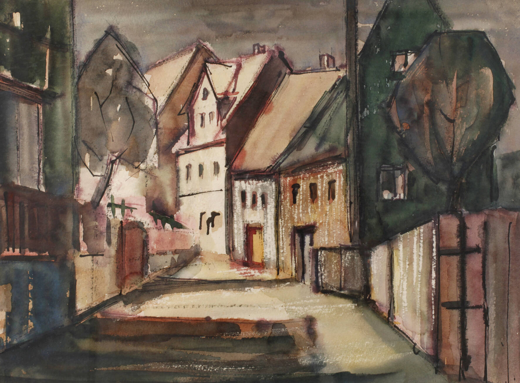 Vieweg, Straße in Nossen